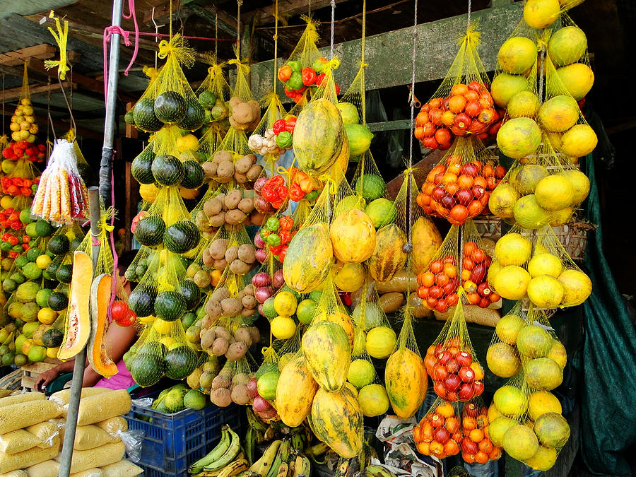Tropical Fruit Display Photograph by Blair Wainman