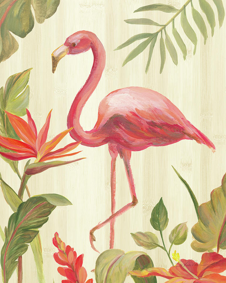 Animal Painting - Tropical Garden X by Silvia Vassileva