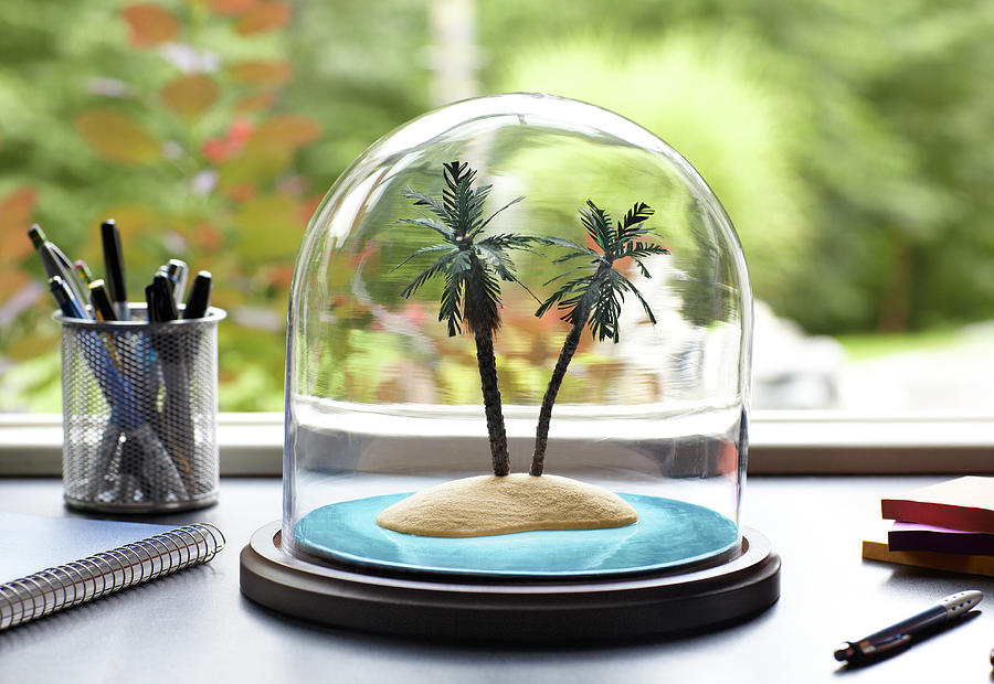 Tropical Island Under Glass Dome Photograph by Jeffrey Coolidge Tropical Island Under Glass Dome Photograph by Jeffrey Coolidge