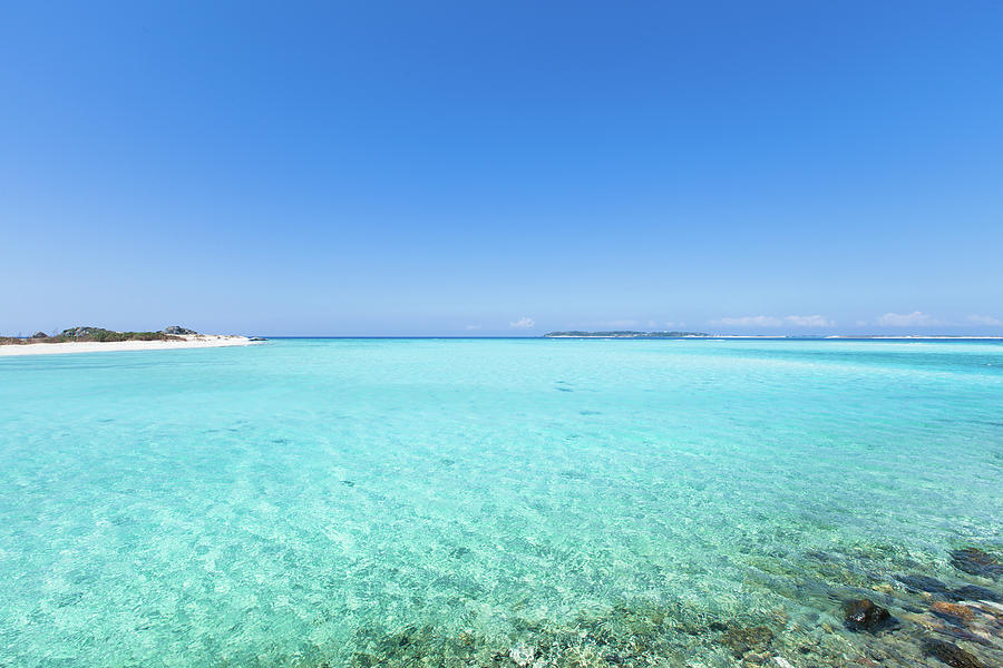 Tropical Lagoon Beach And Clear Blue Photograph by Tororo