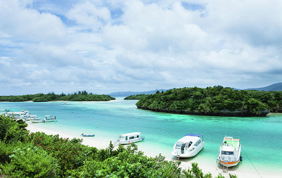 Tropical Lagoon Beach, Clear Blue Water Photograph by Ippei Naoi