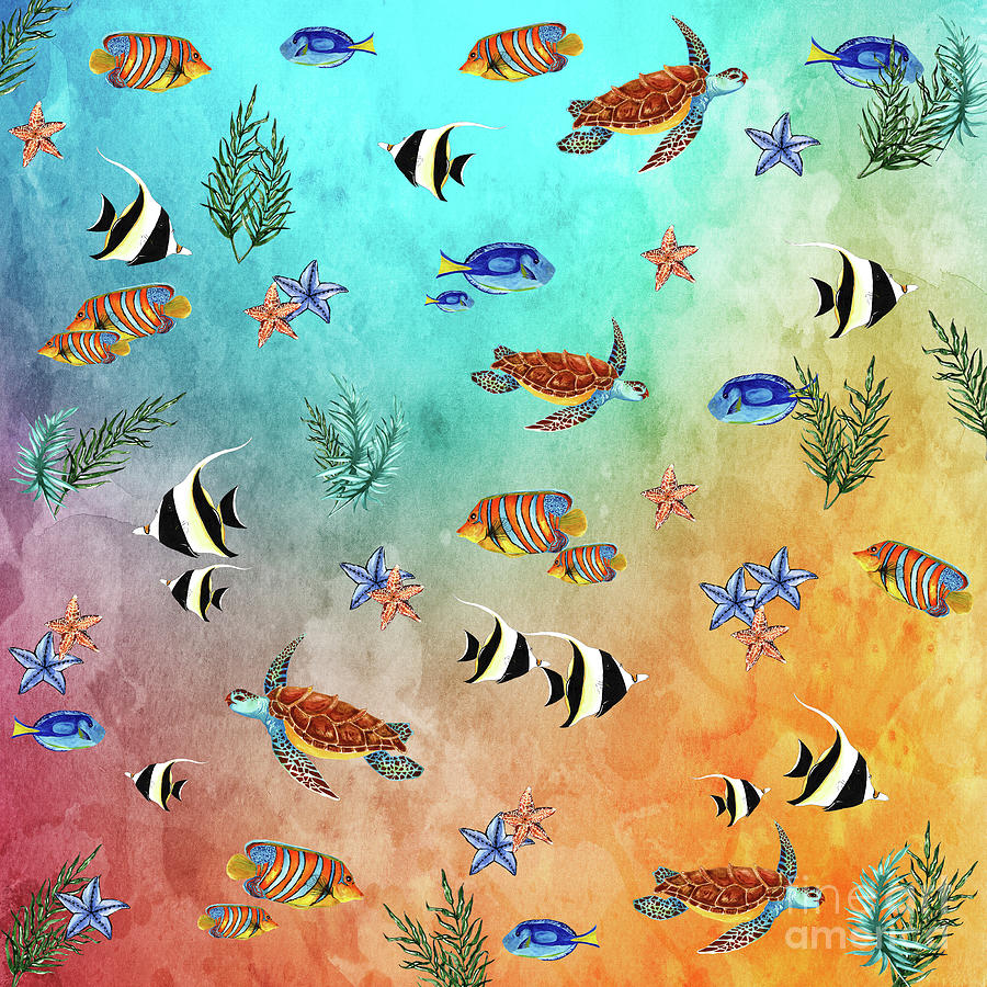 Tropical Seaworld by Kaye Menner by Kaye Menner Tropical Seaworld by Kaye Menner by Kaye Menner