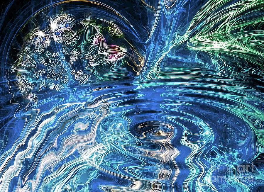 Troubled Water Digital Art by Gabriele Pomykaj