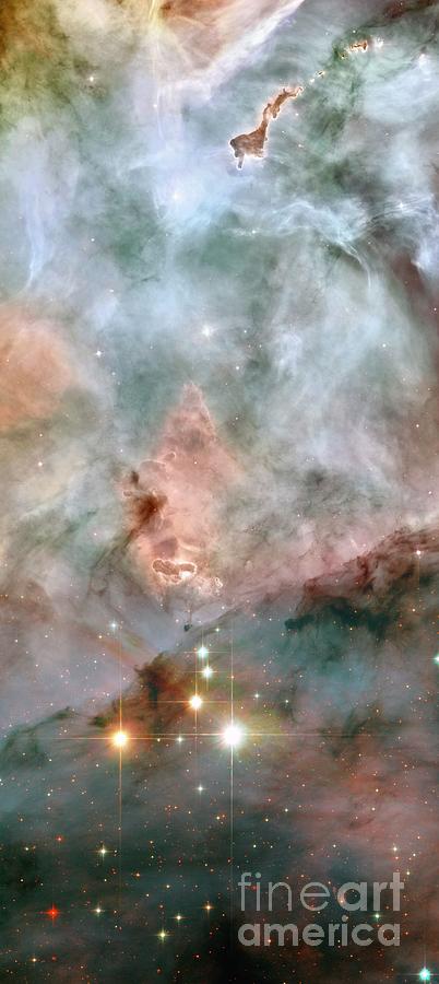 Trumpler 16 Stars And Nebula Photograph by Nasa, Esa And Jesus Maiz Apellaniz (instituto De Astrof??sica De Andalucia, Spain)/stsci/science Photo Library