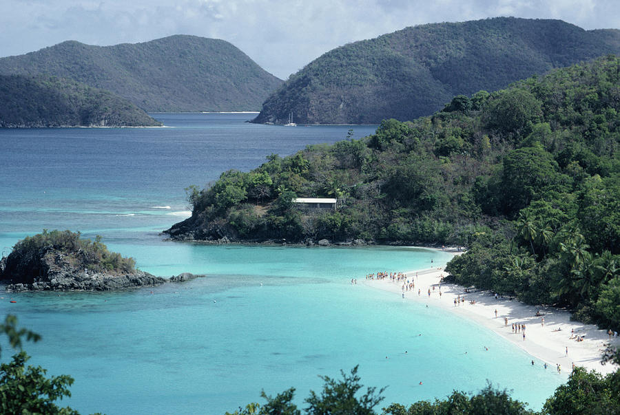 Trunk Bay, St. John, Us Virgin Is Photograph by Dc Productions