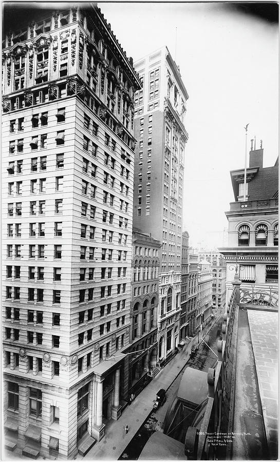 Trust Company Of America Building Photograph by The New York Historical Society