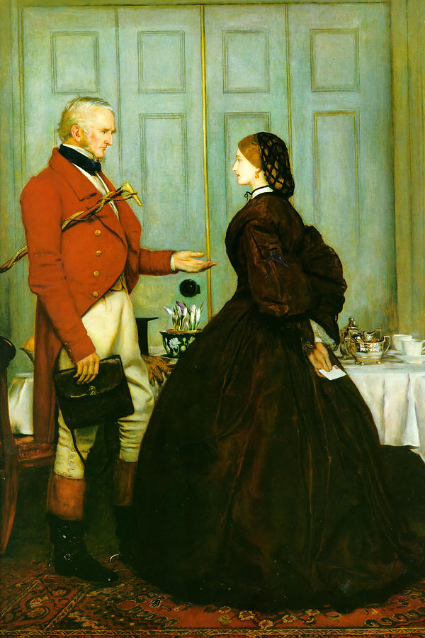 Trust Me Painting by John Everett Millais