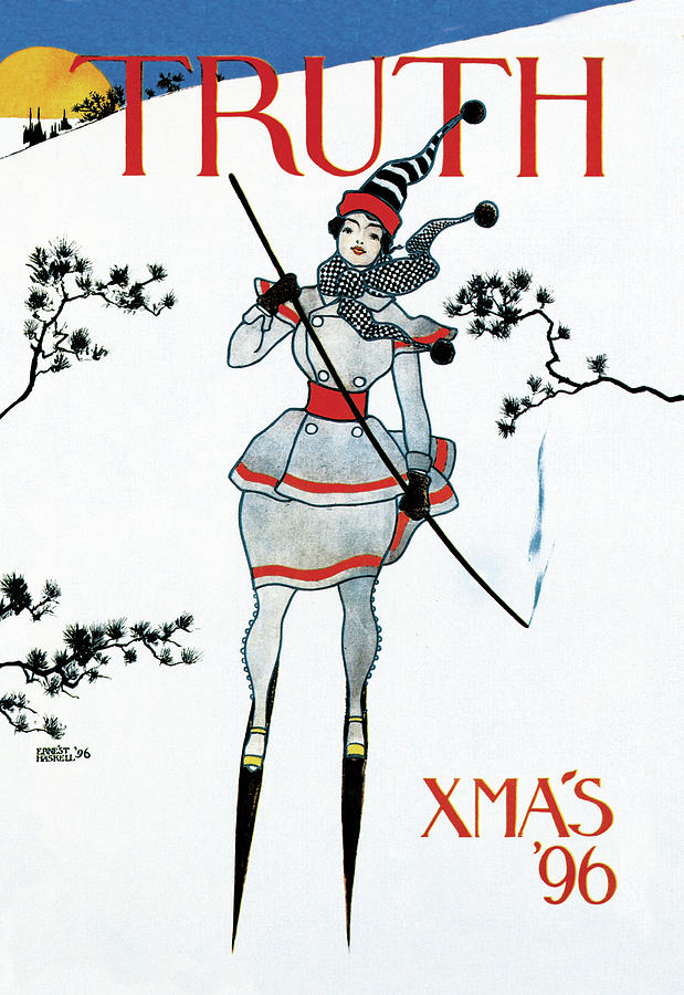 Truth: X-Mas 96 Painting by Ernest Haskell