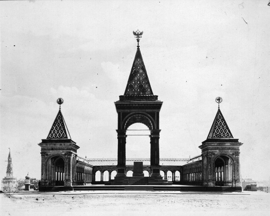 Tsars Memorial Photograph by Topical Press Agency