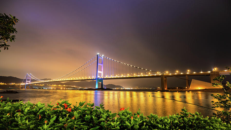 Tsing Ma Bridge, Hong Kong Photograph by R Van Agt