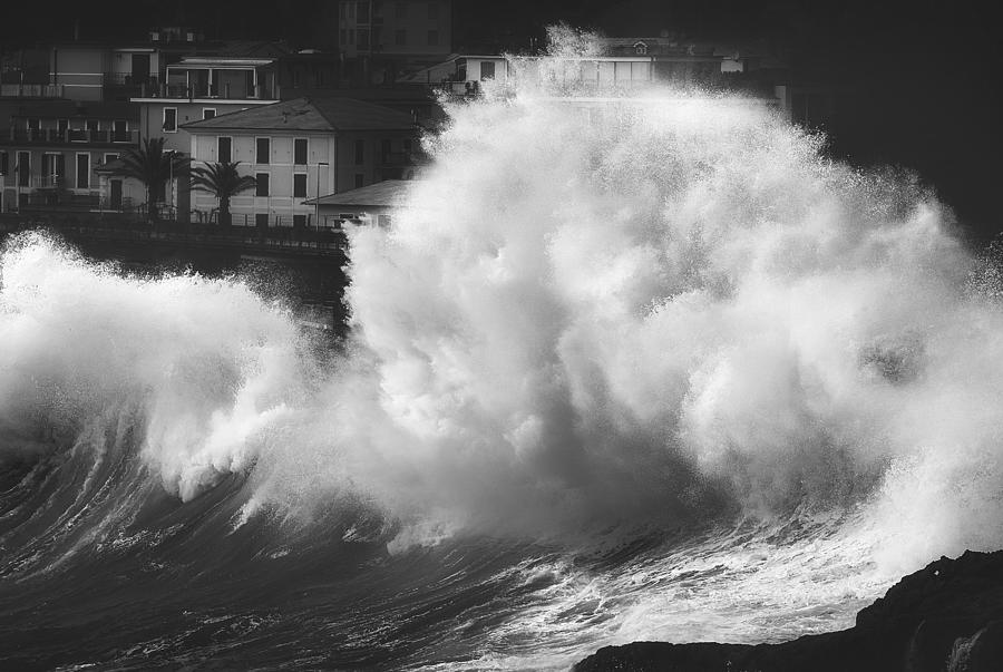 Tsunami In The Village Photograph by Paolo Lazzarotti