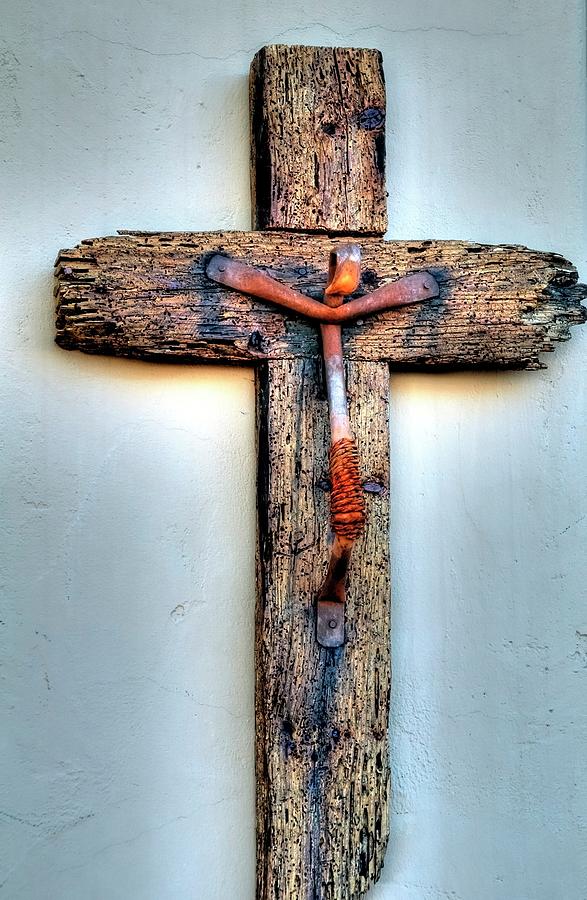 Tubac Cross Photograph by Jerry Sodorff
