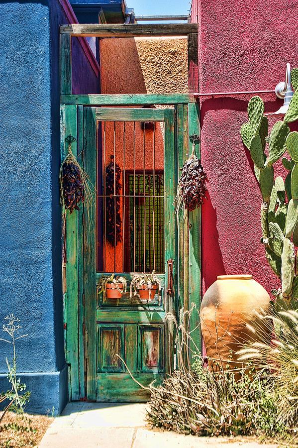 Barrio Door 4 Digital Art by Rob Olson - Fine Art America