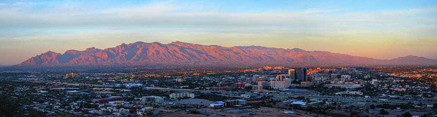 Tucson at Last Light Photograph by Chance Kafka