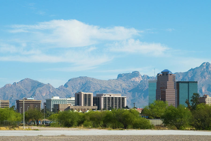 Tucson Downtown Skyline Photograph by Davel5957