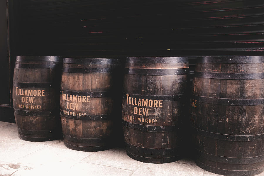 Tulamore Dew Barrels Photograph by Georgia Fowler