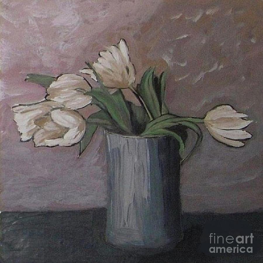 Tulips Painting by Vesna Antic