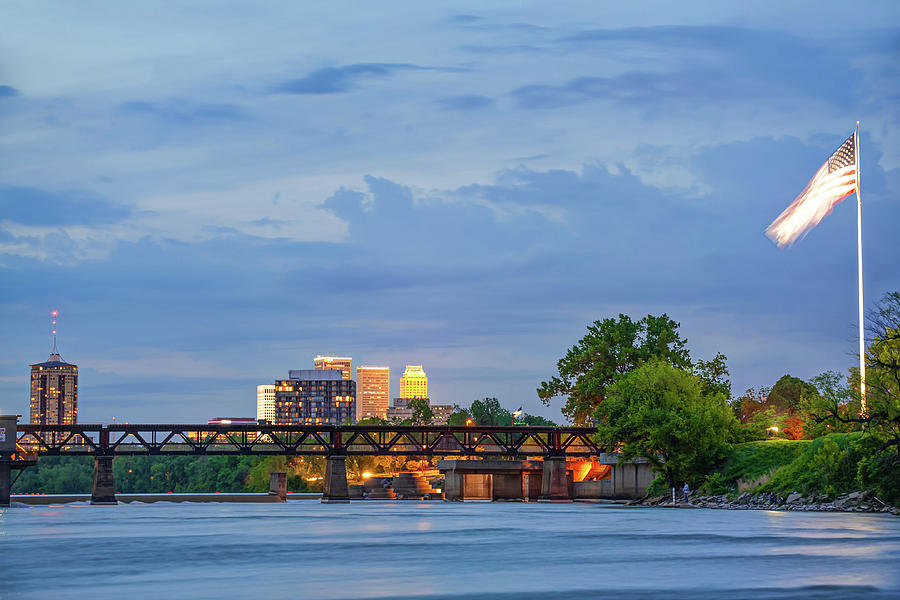 Tulsa Oklahoma American City Skyline Photograph by Gregory Ballos