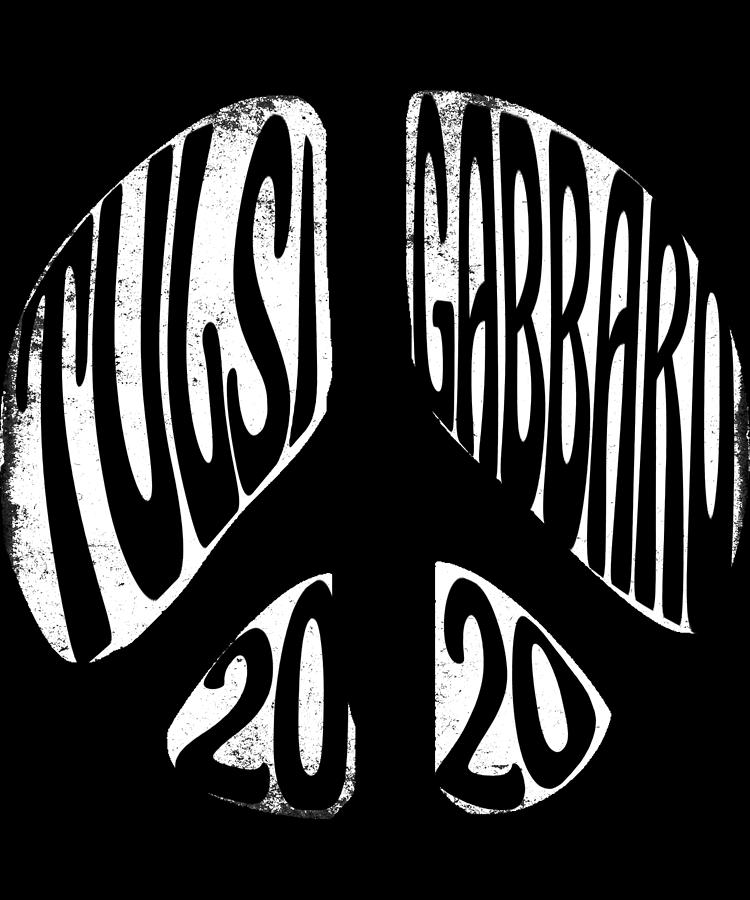 Tulsi Gabbard Peace in 2020 Digital Art by Flippin Sweet Gear