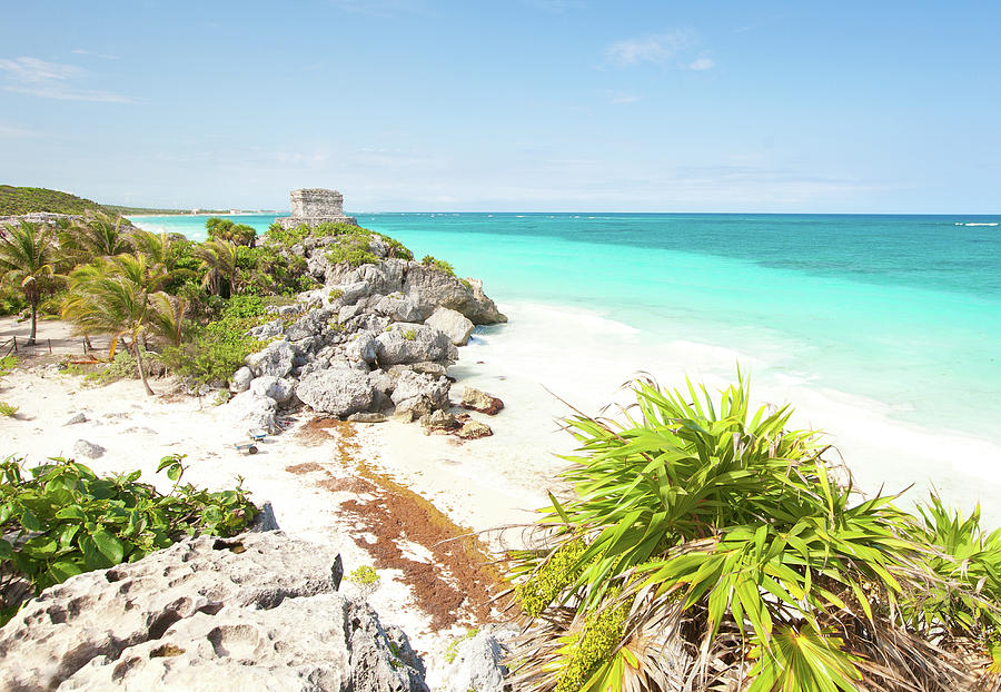 Mayan Photograph - Tulum Ruins by M Swiet Productions
