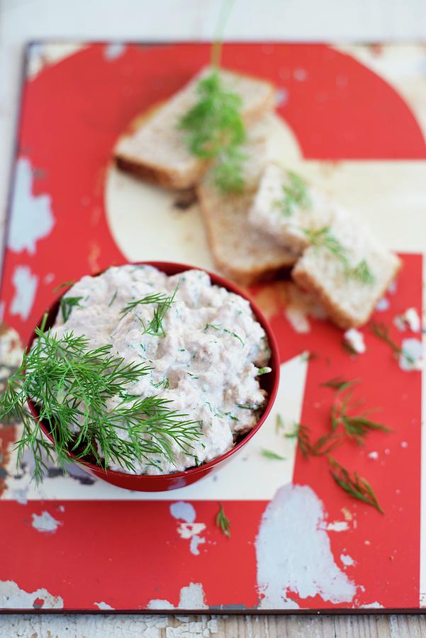 Tuna Rillette With Dill Photograph by Sonia Chatelain - Pixels