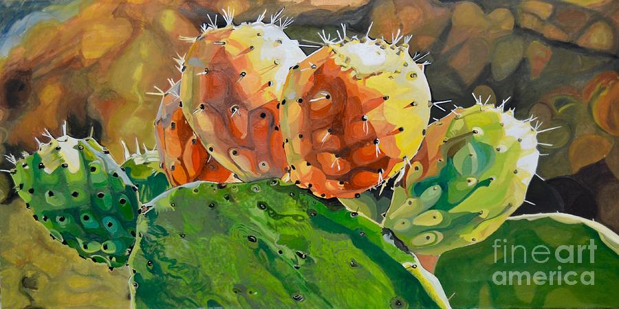 Fruit Painting - Tunera by Marco Menato