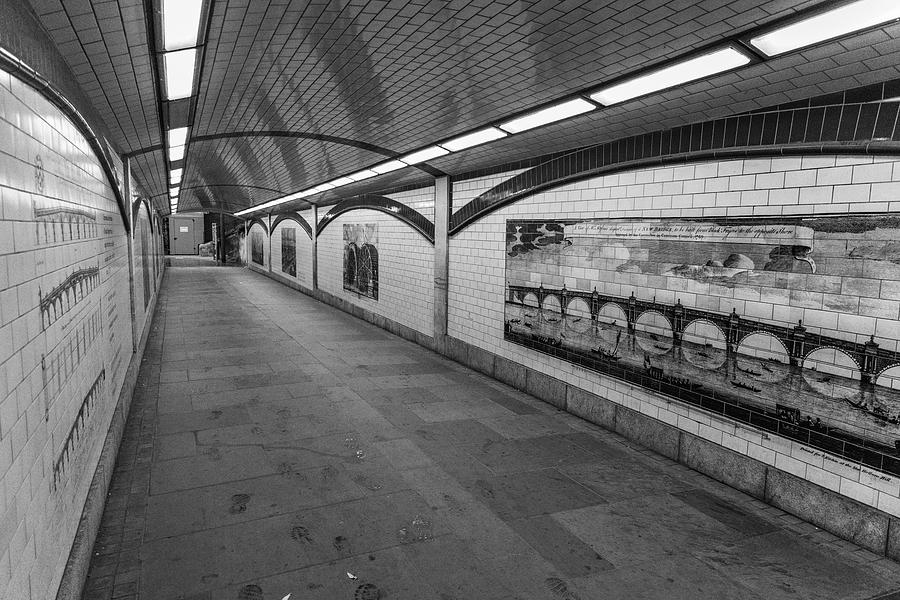 Tunnel in London  Photograph by John McGraw