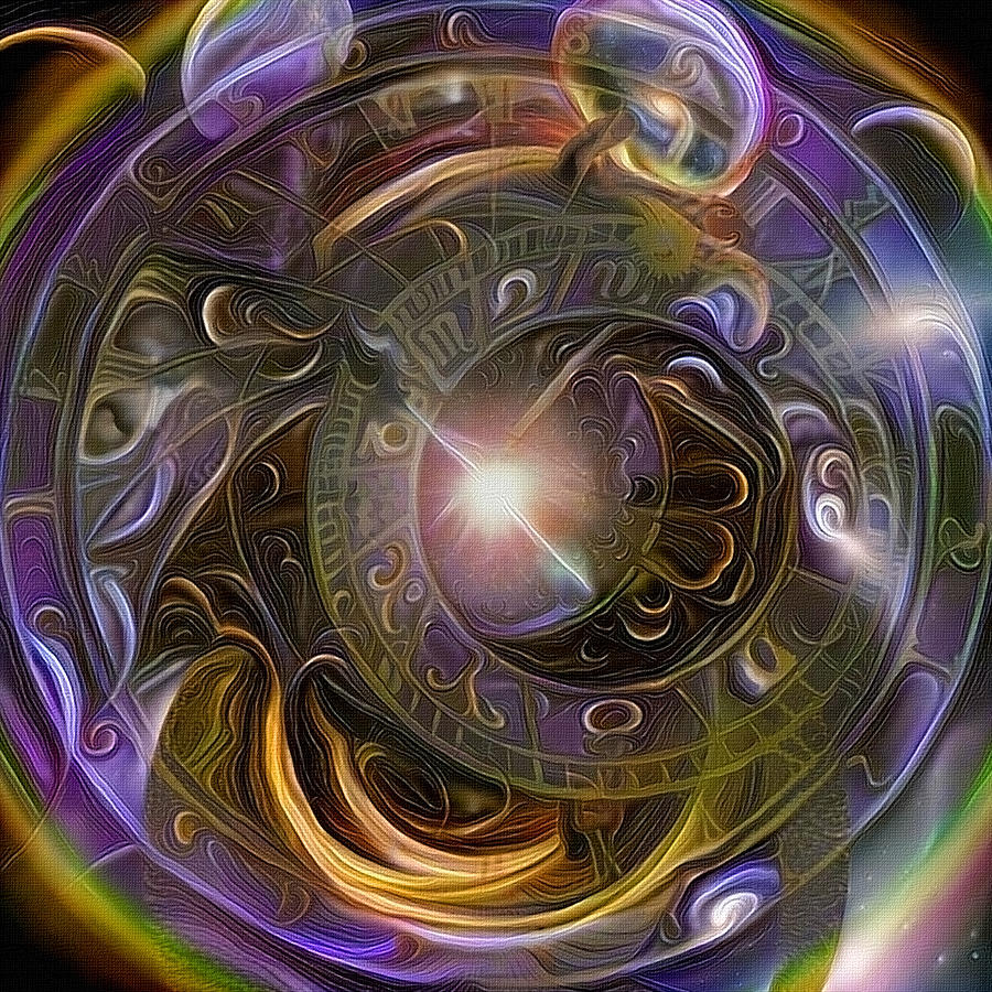 Tunnel of Time Digital Art by Bruce Rolff