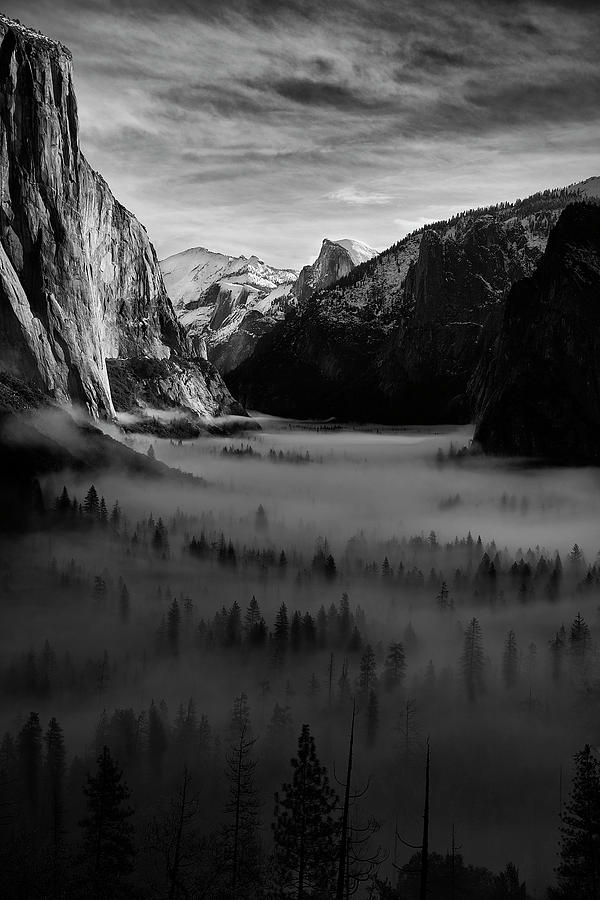 Tunnel View in the Morning Photograph by Jon Glaser