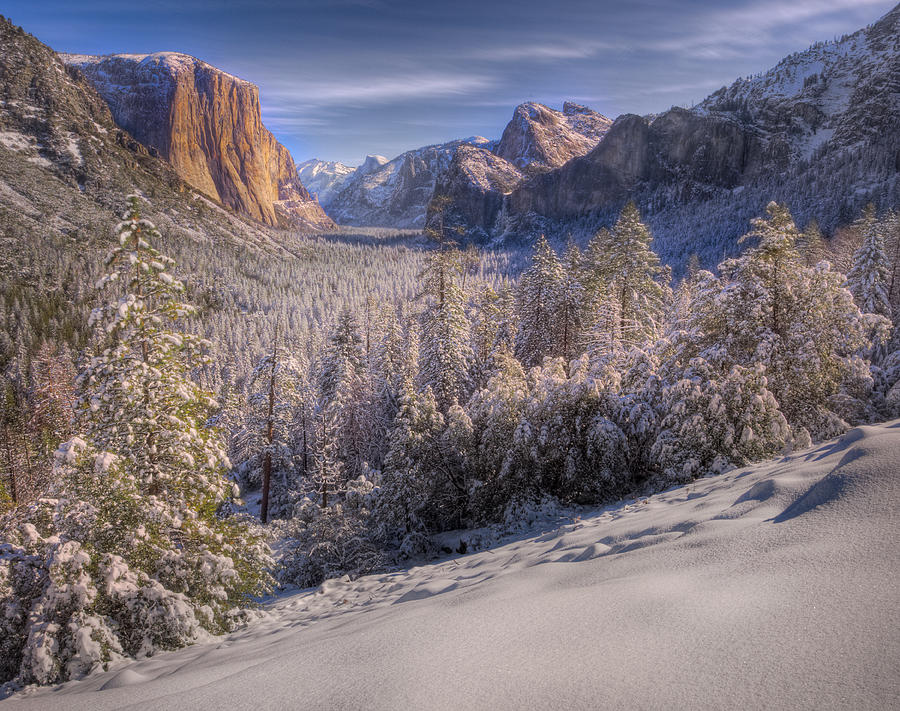 Tunnel View In Yosemite National Park Photograph by Kevin Mcneal