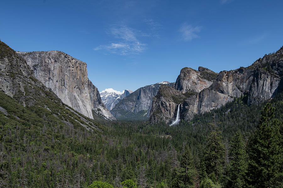 Yosemite National Park Photograph - Tunnel view  by Khalid Mahmoud