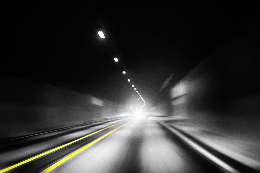 Black And White Photograph - Tunnel Vision by Bruno Flour