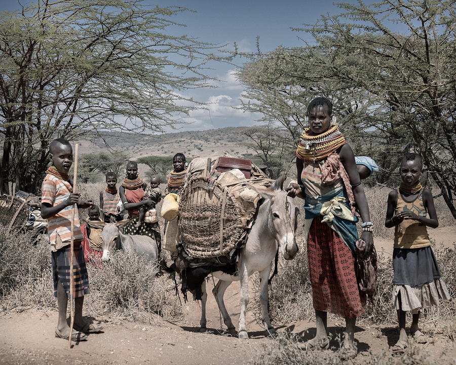 Turkana Migration Photograph by Tori E Bohn