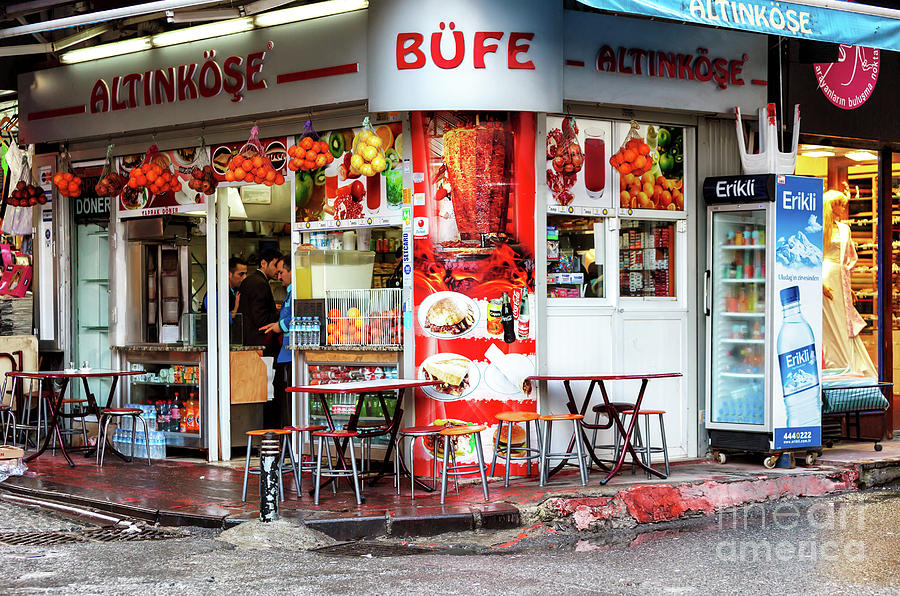 Turkish Bufe in Istanbul Photograph by John Rizzuto