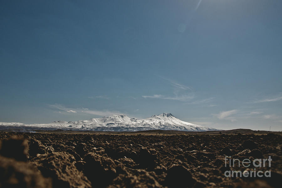 Turkish landscapes with snowy mountains in the background Photograph by Joaquin Corbalan