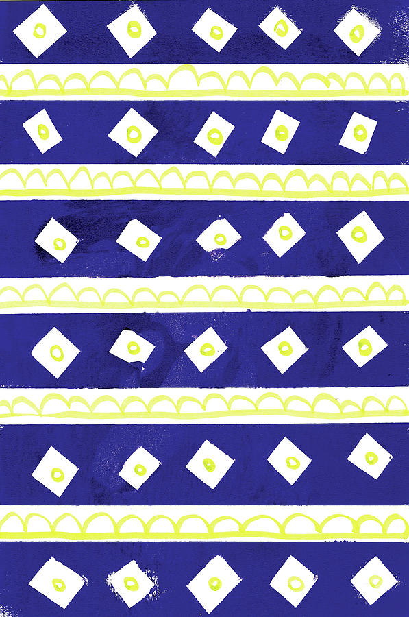 Pattern Painting - Turkish Pattern 1 by Summer Tali Hilty