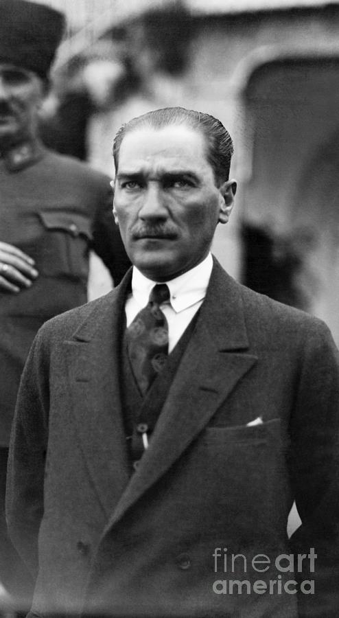 Turkish President Mustafa Kemal Ataturk Photograph by Bettmann