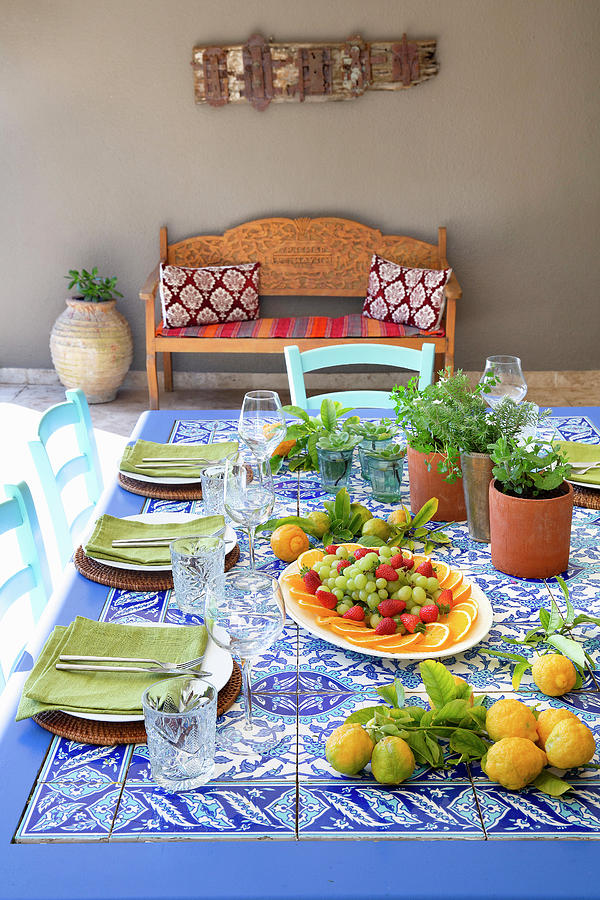 Turkish Table Setting Photograph by Great Stock!