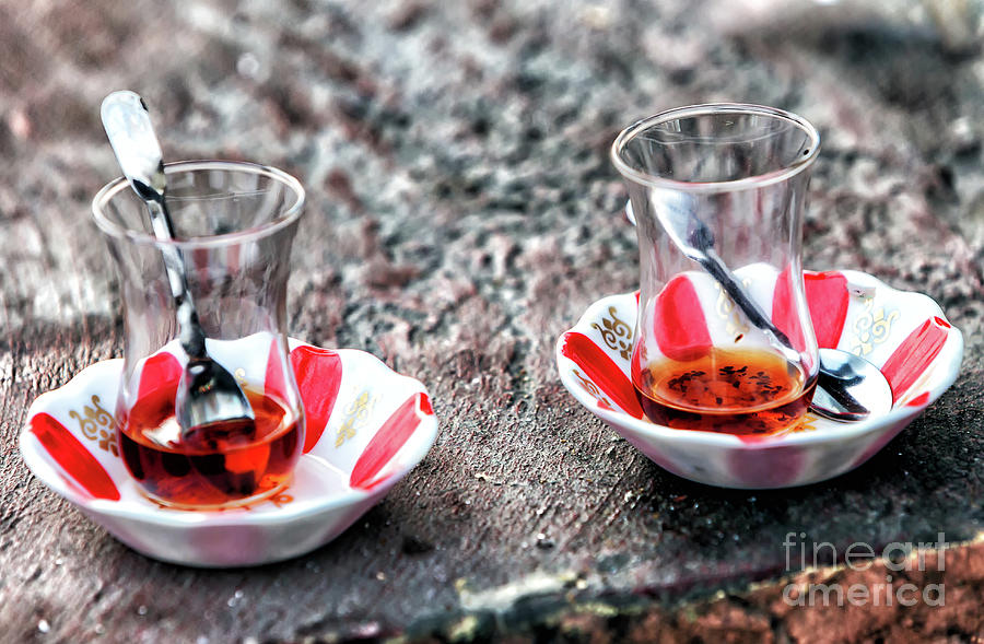 Turkish Tea in Istanbul Photograph by John Rizzuto