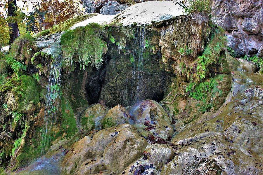 Turner Falls Outlaw Cave Photograph by Sheila Brown
