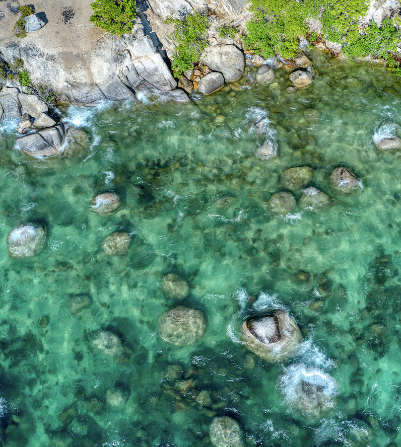Turquoise Waters Of Lake Tahoe Nevada Photograph by Anthony Giammarino