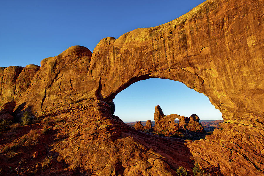 Turret Arch And Window Arch, Arches Photograph by Michael Riffle