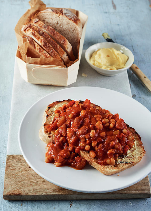 Tuscan Baked Beans Photograph by Charlotte Kibbles