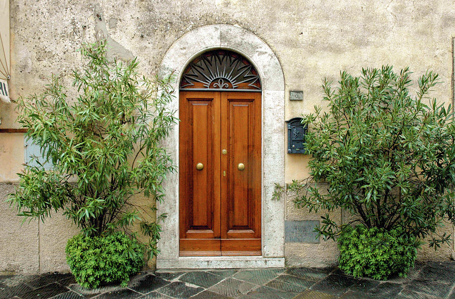 Tuscan Door Photograph by Mark Duehmig