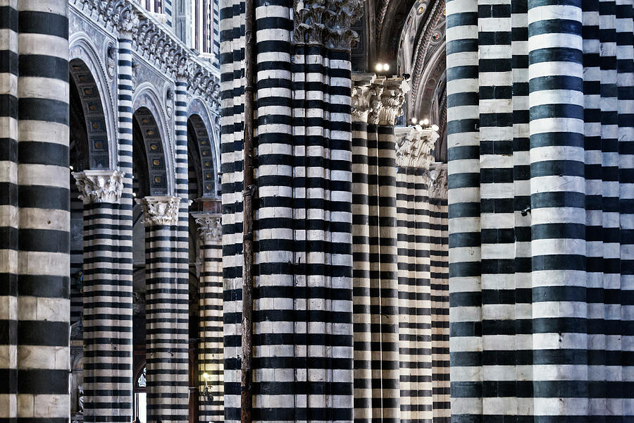 Architecture Digital Art - Tuscany, Siena, Cathedral, Italy by Pietro Canali