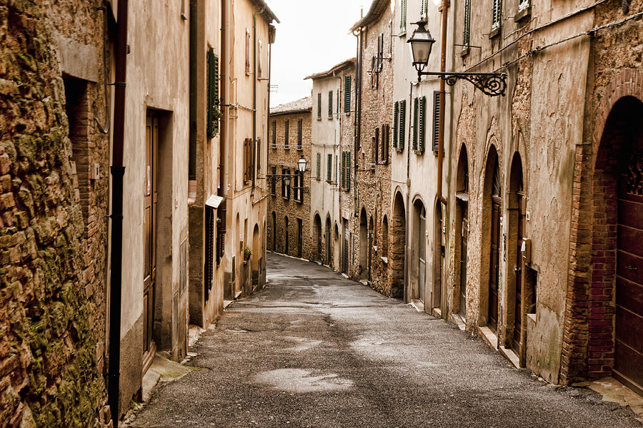 Tuscany Street Photograph by Marcomarchi