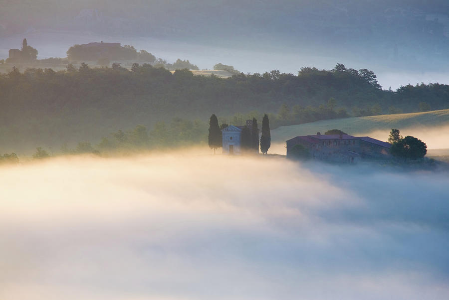 Tuscany Sunrise Photograph by Wingmar