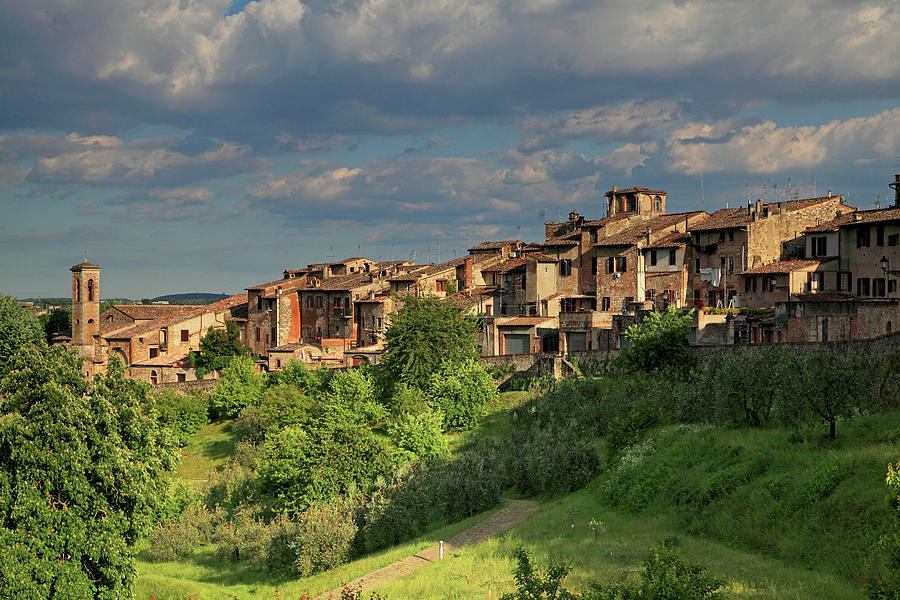 Tuscany, Val Delsa, Italy Digital Art by Davide Erbetta