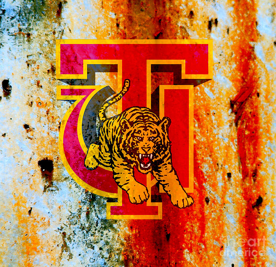 Tuskegee University Golden Tigers 3'' Patch: Tuskegee University