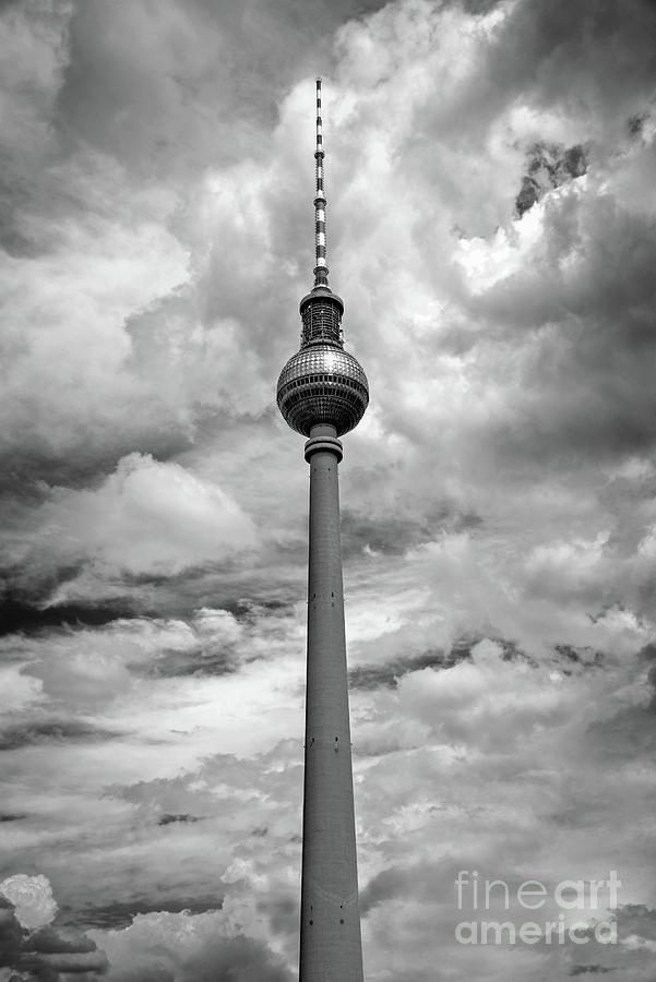 TV tower in Berlin Photograph by Delphimages Photo Creations